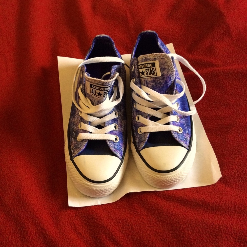 New Purple Tie Dye/Galaxy Converse 🪁